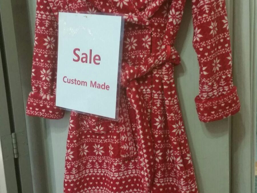 A robe for Stampede or maybe an early Christmas Gift