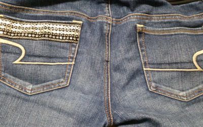 Older pair of jeans – We can revamp it