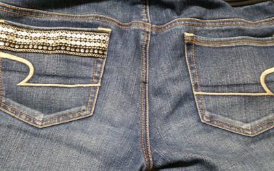 Older pair of jeans – We can revamp it