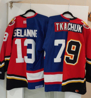 Two hockey teams? no problem with jerseys