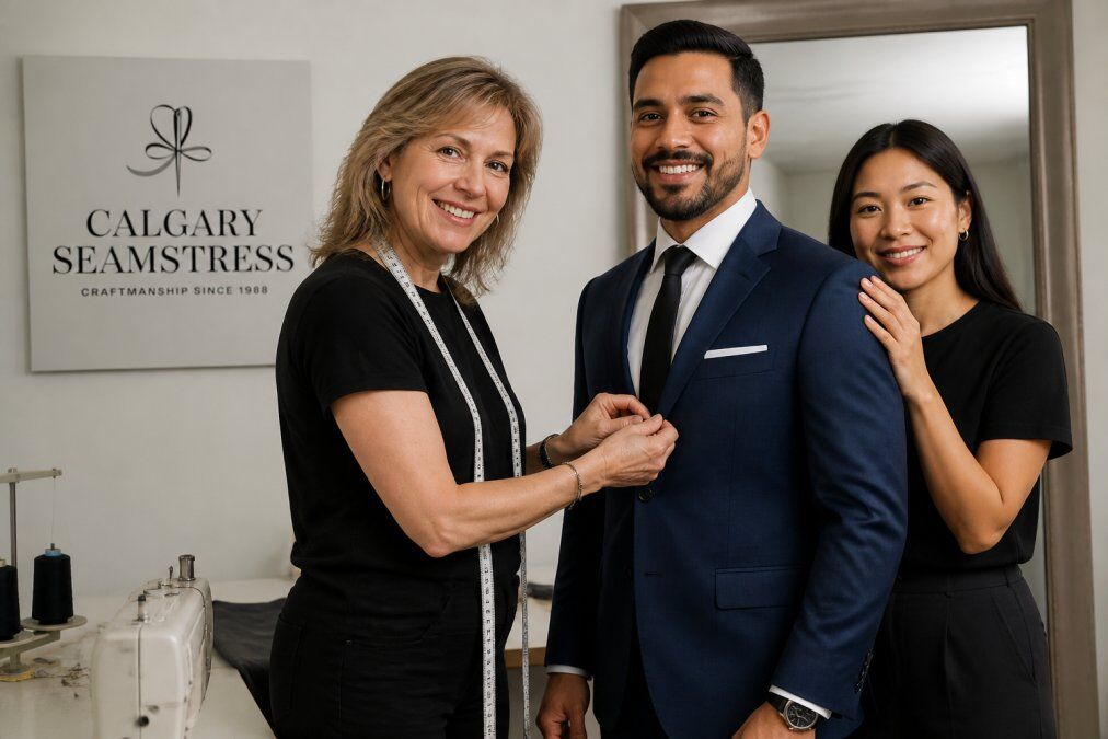 Best Tailor for Suit Adjustments Calgary