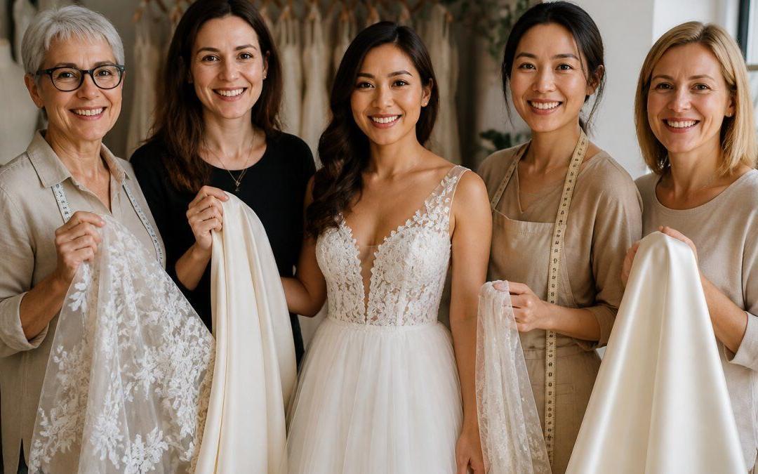 7 Best Fabrics for Custom Wedding Dresses
